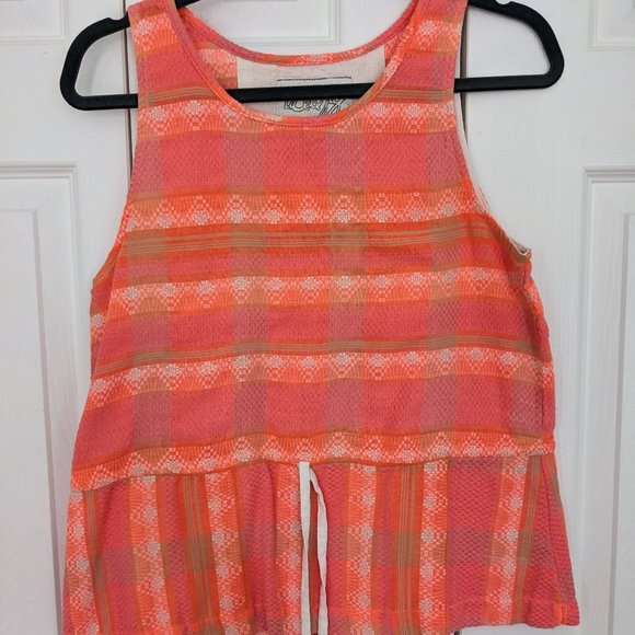 NWOT Ace & Jig Tank Top in "Glow" - Cinchable Drawstring Waist - Picture 1 of 8
